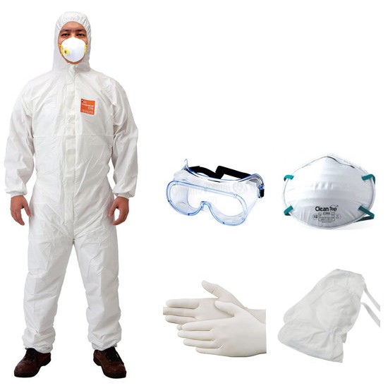 가드웨어 레벨D 방호복 5종세트