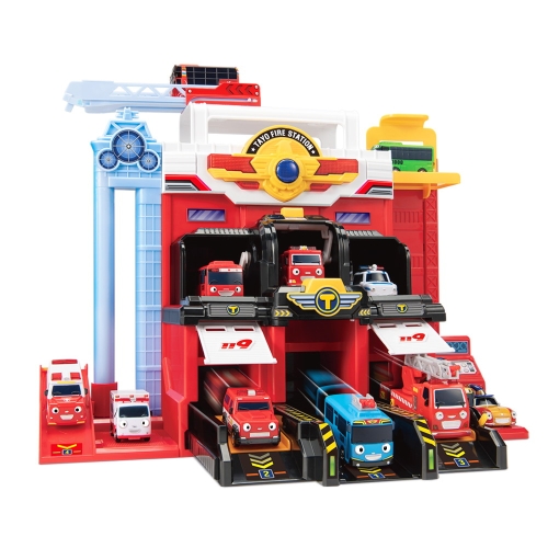 아이코닉스 타요 소방센터 디럭스 플레이세트