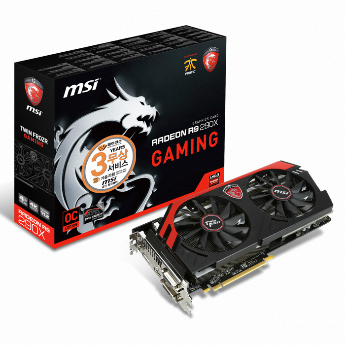 MSI 라데온 R9 290X OC D5 4GB 트윈 프로져 4 게이밍_이미지