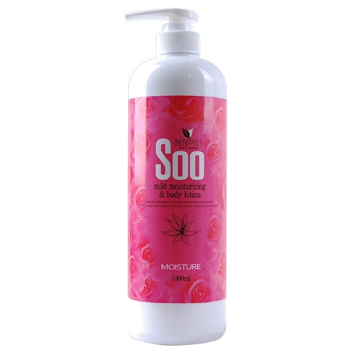 청정미인 수 모이스처 바디 로션 1000ml (2개)_이미지