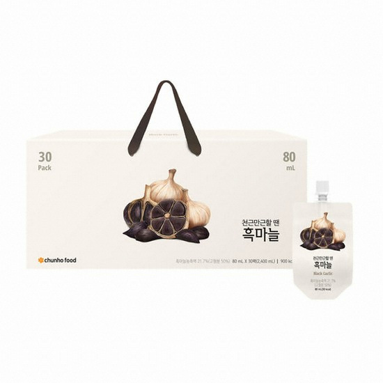 천호엔케어 천근만근할 땐 흑마늘 80ml 30포 (1개)_이미지