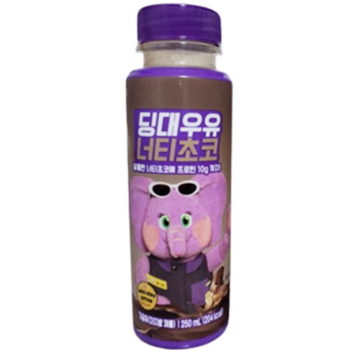 서울에프엔비 딩대우유 너티초코 250ml (15개)