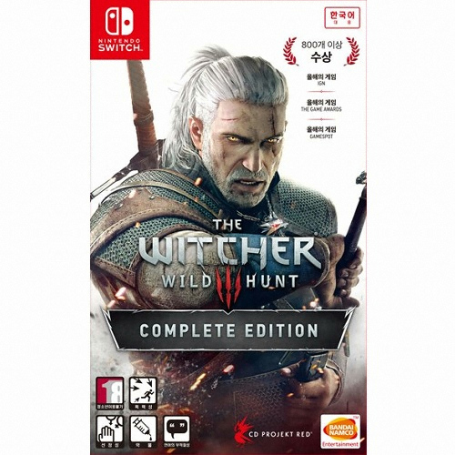 더 위쳐 3: 와일드 헌트 컴플리트 에디션 한글판 SWITCH, 패키지칩_이미지