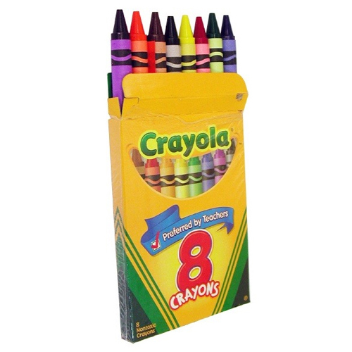 크레욜라 일반크레용 (8색)_이미지