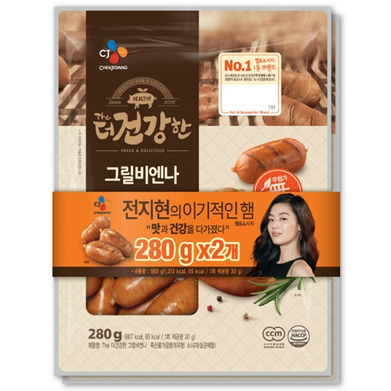 CJ제일제당 The더건강한 그릴비엔나 280g (4개)_이미지
