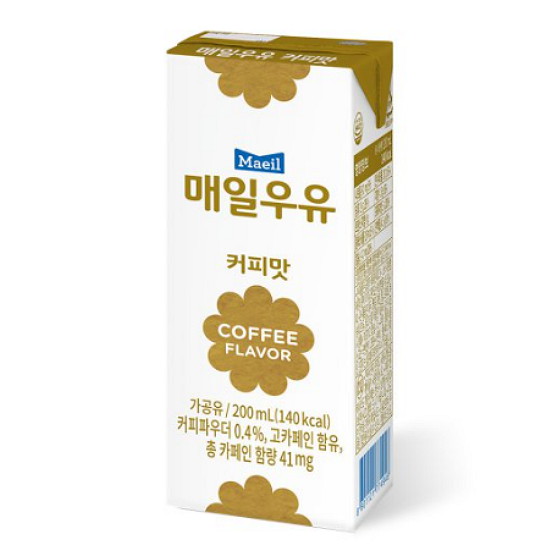 매일유업 매일우유 커피 200ml (멸균) (24개)_이미지