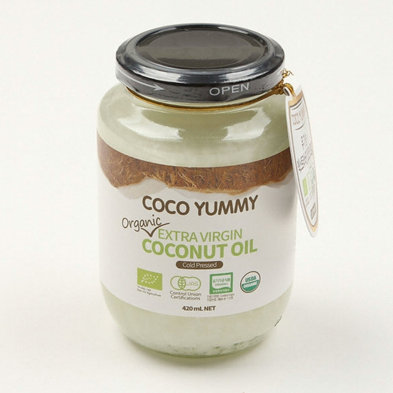 [불명] 코코야미 유기농 엑스트라버진 코코넛오일 420ml이미지입니다. 누르면 해당 게시물로 새창이동합니다.