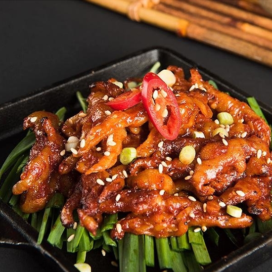 뼈없는 직화불닭발 150g