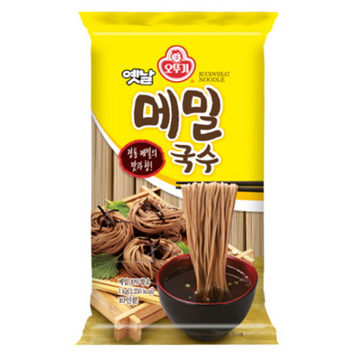 오뚜기 옛날 메밀국수 1kg (4개)_이미지