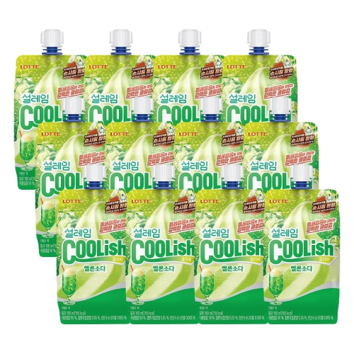 롯데제과 설레임 쿨리쉬 멜론소다 160ml (12개)_이미지
