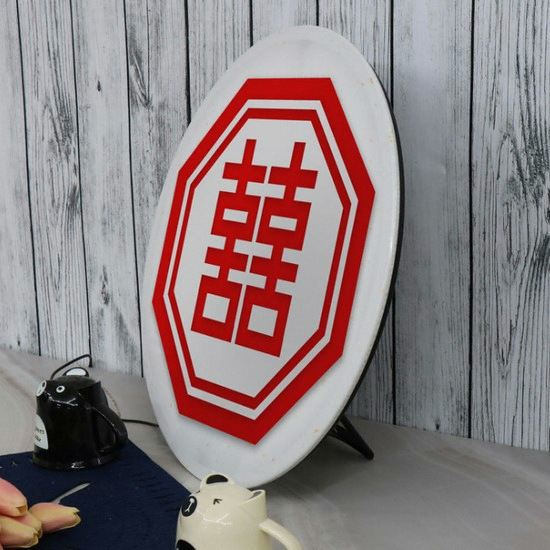 꾸밈 LED 기쁨이두배 액자 무드등 45cm_이미지