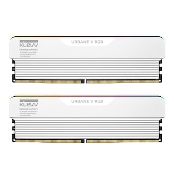 <b>ESSENCORE</b> <b>KLEVV</b> <b>DDR5</b>-6000 CL28 URBANE V RGB 화이트 패키지 서린