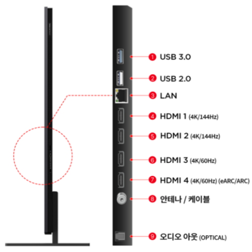 TCL 아이팔콘 85A400M 이동형 패키지_이미지