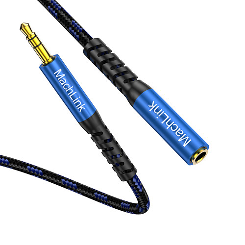 마하링크 DeepBlue라인 3.5mm 스테레오 연장 케이블 (5m, ML-BLSE05)_이미지