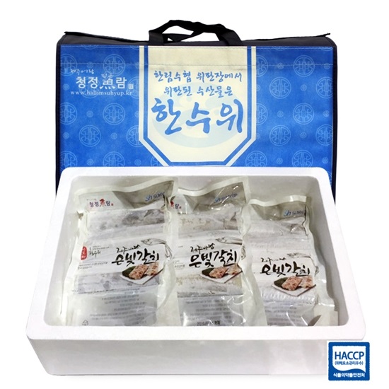 한수위 제주바당 은빛갈치 선물세트 300g이미지입니다. 누르면 해당 게시물로 새창이동합니다.
