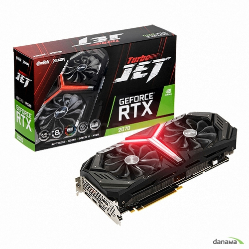 이엠텍 XENON 지포스 RTX 2070 TURBO JET D6 8GB_이미지