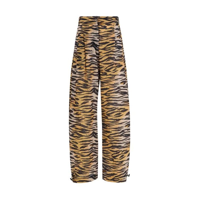 핀코 핑코 스트레이트 팬츠 106570A37Q ZC8 MULTICOLOUR