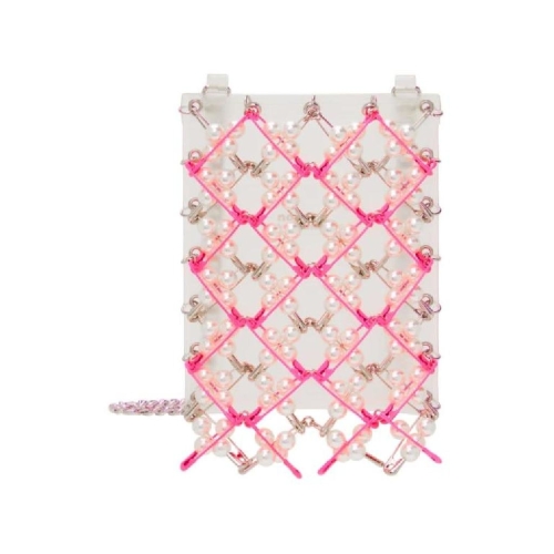 느와 케이 니노미야 투명 진주 숄더백 222672F048000_이미지