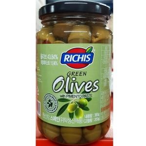 동서식품 리치스 그린 올리브 360g (6개)_이미지