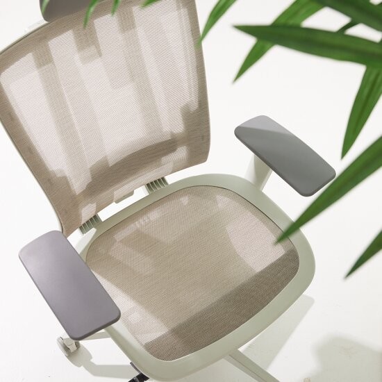 듀오백 브라보 BR-200MW Airo 메쉬 사무용 컴퓨터 책상 의자_이미지