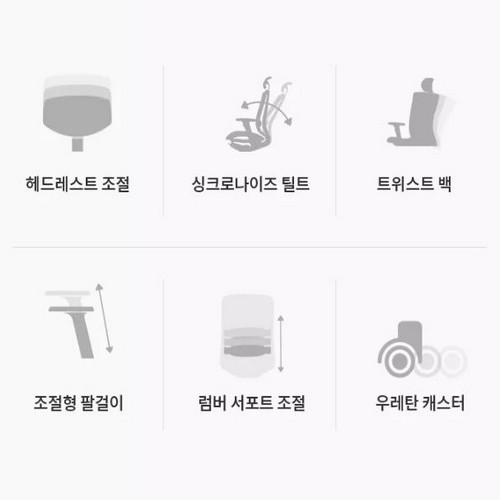 듀오백 브라보 BR-200MW Airo 메쉬 사무용 컴퓨터 책상 의자_이미지