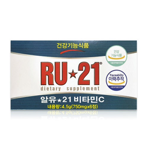 스피릿사이언스 RU-21 비타민C 6정 (1개)_이미지