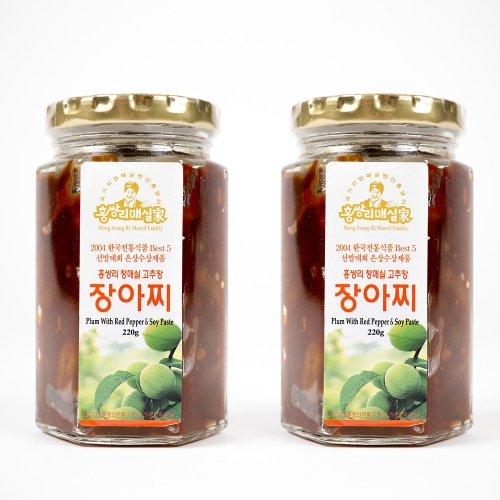 청매실농원 홍쌍리청매실 홍쌍리 청매실고추장장아찌 2 병