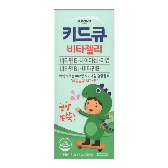 일동제약 키드큐 비타젤리 20스틱 (2개)_이미지