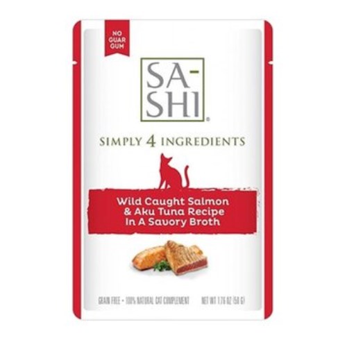 로우즈 캣 사시 연어&참치 50g[8개]