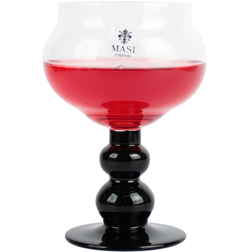 마시피렌체 레트로 블랙와인잔 380ml 1개
