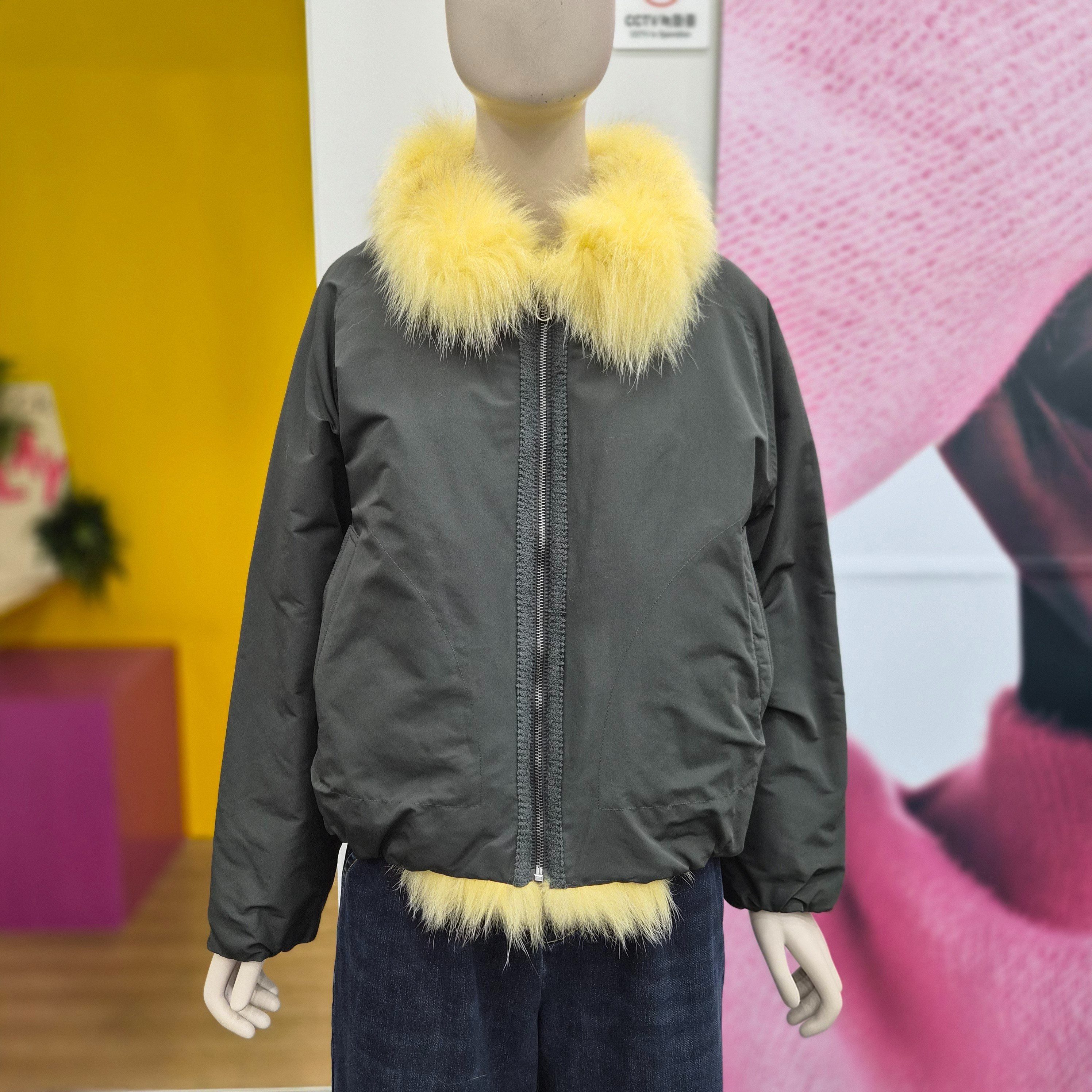 베네통 카네 폭스벨리 숏패딩 BAPD59461 KADH5734399_이미지