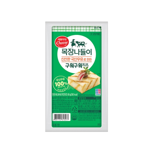 목장나들이 구워구워 치즈 80g
