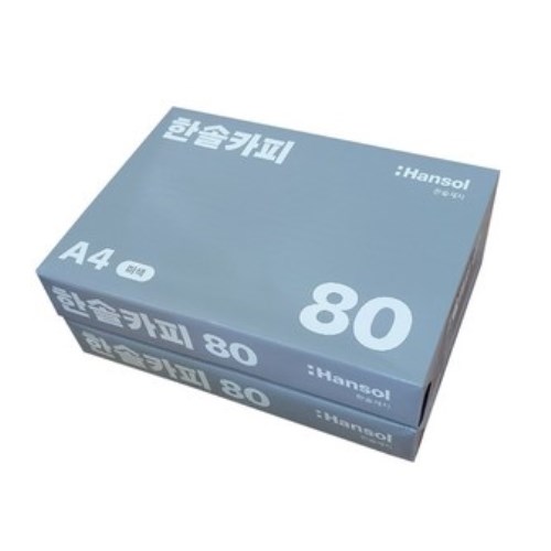 한솔제지 미색 복사용지 A4 80g (1,000매)