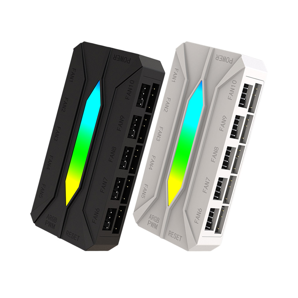 K10 ARGB PWM 쿨링팬 허브 컨트롤러