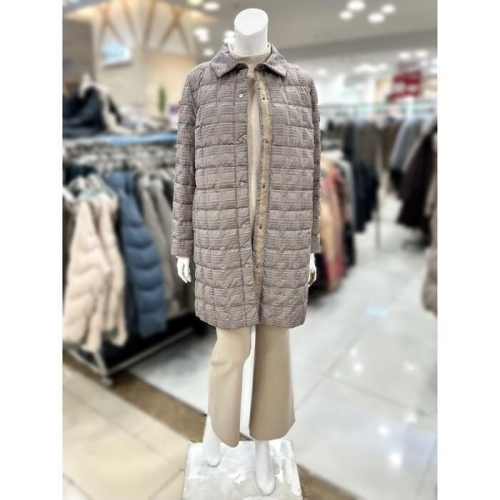 고세 소 이브존01체크패턴구스롱패딩점퍼AI4FA04CBE