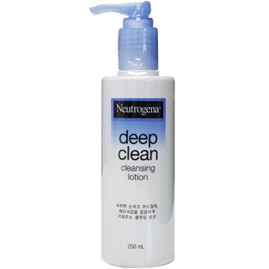 존슨앤존슨 뉴트로지나 딥 클린 클렌징 로션 200ml (4개)