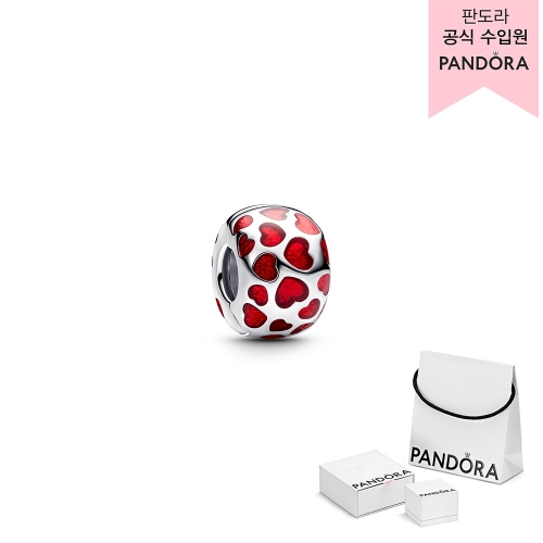 판도라 주얼리 하츠 라운드 클립 참 793679C01_이미지