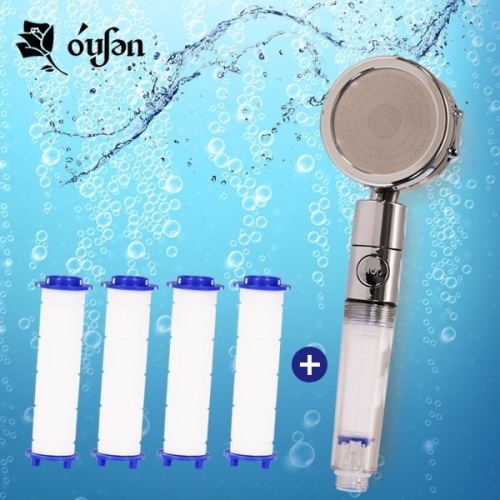 범양산업 오션 올크린 샤워기 + 리필필터 4개