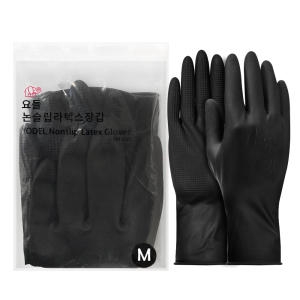 요들 논슬립 블랙 라텍스 미용 장갑 중 M이미지입니다. 누르면 해당 게시물로 새창이동합니다.