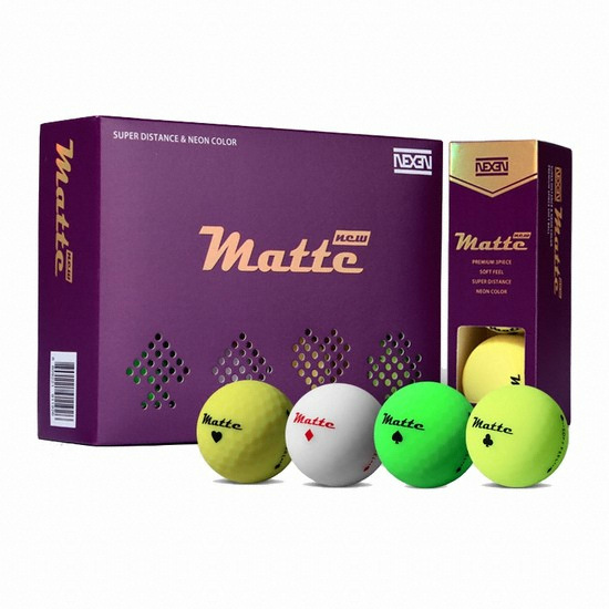 넥센 뉴 매트 슈퍼 디스턴스 프리미엄 소프트 (컬러공, 24개)_이미지