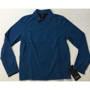  코치 Lululemon 룰루레몬 남성 버튼업 재킷 PSDN 블루 LM4704S 사이즈 S