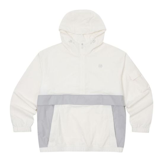 JDX골프 립조직 믹스 아노락 점퍼 X3WJU3128WH