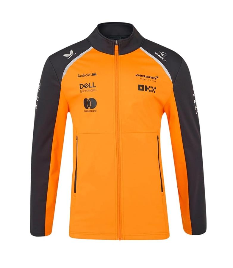 에스티오 Ca re McLaren F1 2025 팀 소프트쉘 재킷, 주황색., 3X-라지 125293_이미지