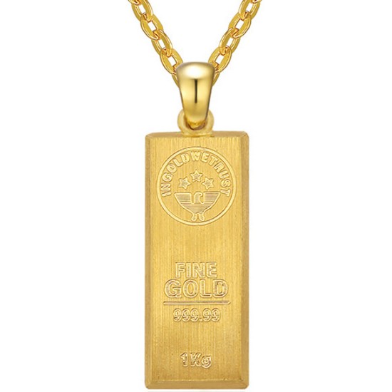 수앤진골드 골드바 목걸이 7.5g