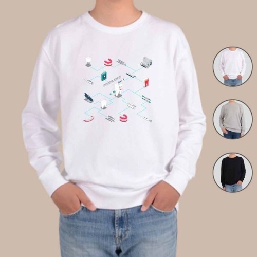 기모맨투맨 원격진료 헬스케어 건강 HEALTH CARE32 그래픽티셔츠