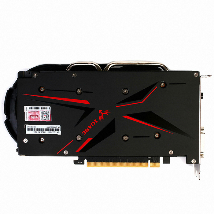 COLORFUL iGame ������ GTX1050 Ti VULCAN U OC D5 4GB
