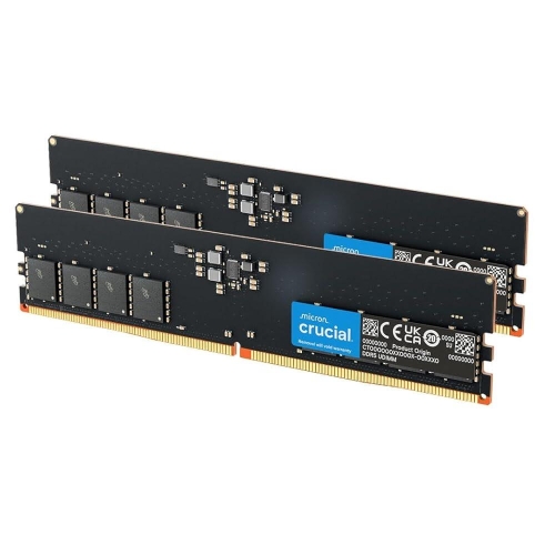 크루셜 RAM 32GB 2x16GB DDR5 5600MHz 또는 4800MHz 데스크탑 메모리 CT2K16G56C46U5 1784..
