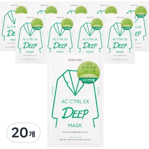 듀이트리 AC 컨트롤 EX 딥마스크 1개입 20개_이미지
