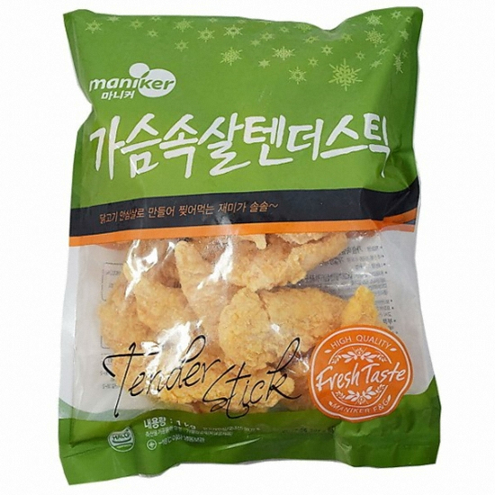 마니커 가슴속살텐더스틱 1kg이미지입니다. 누르면 해당 게시물로 새창이동합니다.