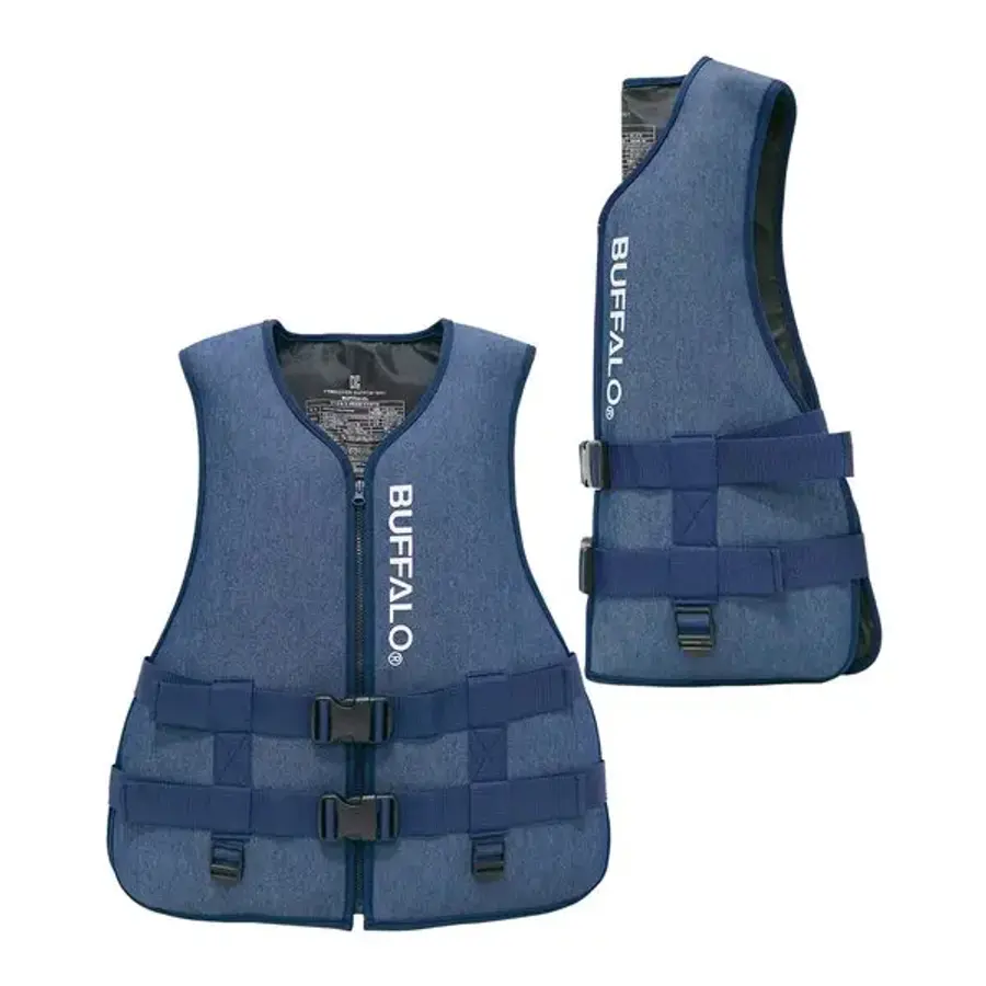 버팔로 데님 접이식 구명조끼 (1개)